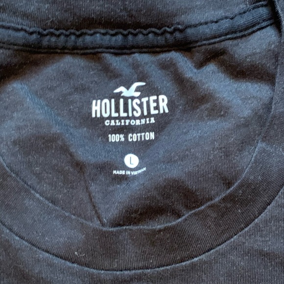 Hollister Men Waves Graphic T-Shirt, Size L - Picture 2 of 2